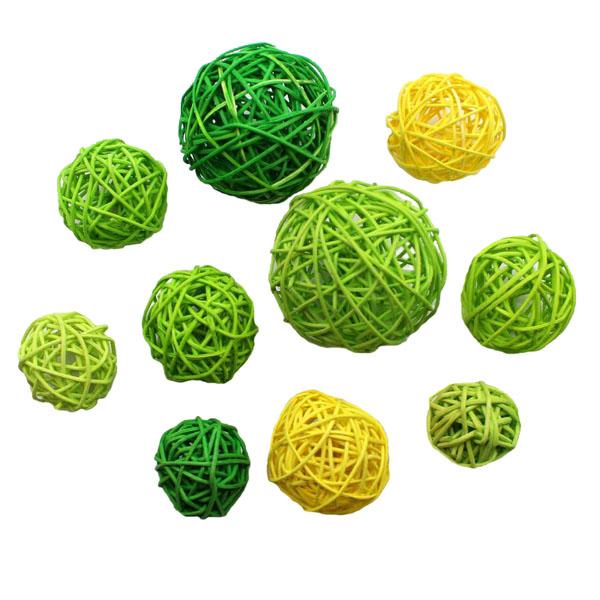 Rattankugeln, Rattan Deko Kugeln