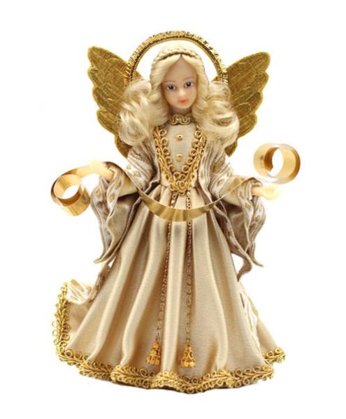 die Weihnachtsengel, Rauschgoldengel, Wachskopf, Weihnachtsdekoration, Weihnachtsengel, Eggl Engel