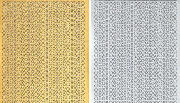 Konturensticker Bordüren, Stickerbogen Eckeelemente, Klebe Sticker, Konturen–Sticker, Ziersticker, Klebesticker, Foliensticker, Aufkleber, Bastelzubehör