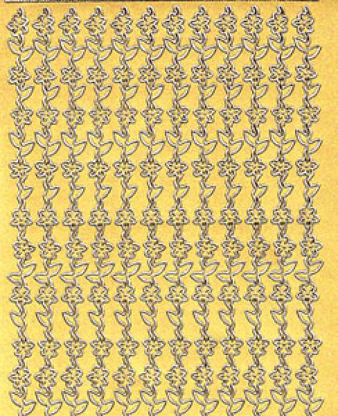 Konturensticker Bordüren, Stickerbogen Eckeelemente, Klebe Sticker, Konturen–Sticker, Ziersticker, Klebesticker, Foliensticker, Aufkleber, Bastelzubehör