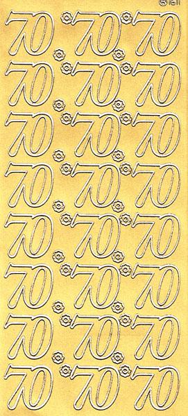 Konturensticker "Jubiläumszahlen", Stickerbogen Zahlen, Klebe Sticker, Konturen–Sticker, Ziersticker, Klebesticker, Foliensticker, Aufkleber, Bastelzubehör, Bastelartikel