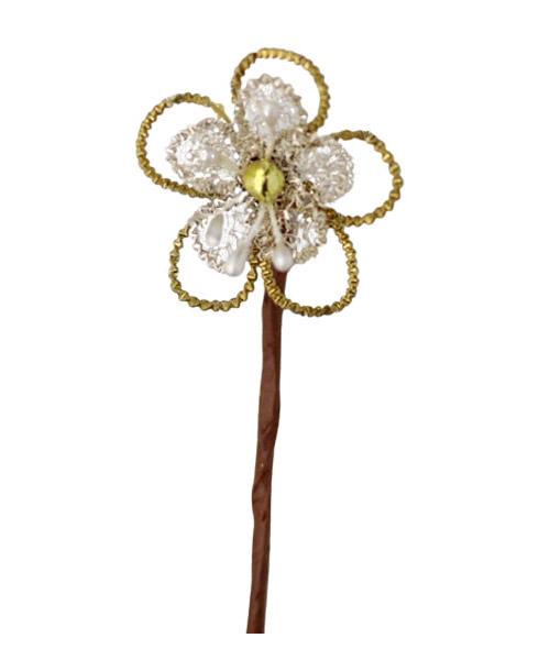 Bouillonblume, Bouillon-Blumen, Bouillondrahtblumen, Drahtblume, Bouillonblüte, Klosterarbeiten, Bastelartikel, Bastelmaterial, Dekomaterial