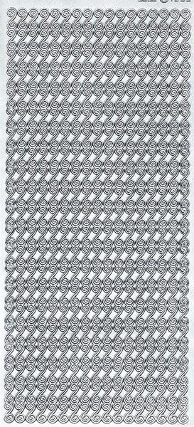 Konturensticker Bordüren, Stickerbogen Eckeelemente, Klebe Sticker, Konturen–Sticker, Ziersticker, Klebesticker, Foliensticker, Aufkleber, Bastelzubehör