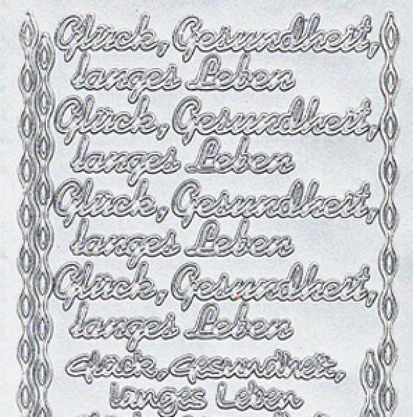 Konturensticker Schriftzug, Bastelsticker Schriftzug, Stickerbogen Schriftzug, Bastelsticker, Klebe Sticker, Konturen–Sticker, Ziersticker, Klebesticker, Foliensticker, Aufkleber, Bastelzubehör