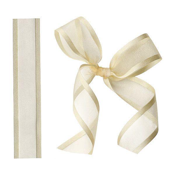 Organzaband, Stoffband, Satin Rand Band, Schleifenband, Dekoband, Geschenkband, Floristik Umwickel Band, Hochzeit Band, Bastelband