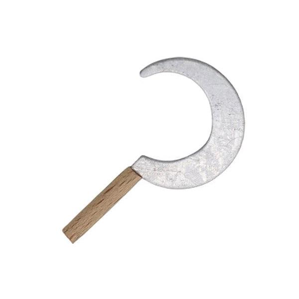 Mini Sichel, Krippenzubehör, Miniatur Krippen Zubehör, Miniaturen-Werkzeuge, Modelbau Landwirtschaft-Garten, Weihnachtskrippe, Miniatur Garten, Wichteltür, Krippen Zubehör, Modellbau, Bastelartikel