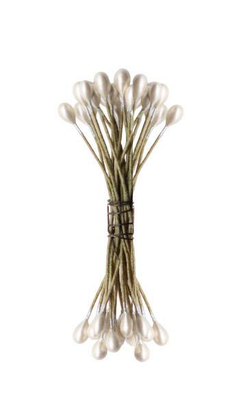 Blütenstempel künstlich, Staubgefässe, Staubblätter, Blütenstaubgefäße, Masseblumen,Masseblüten, Fadenstiele, Bötzl, Perlartikel, Dekoartikel, Bastelmaterial, Floristikbedarf