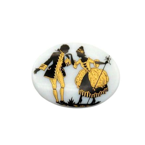 Cabochon, Oval, Biedermeier, Motivcabochon, Gemme, Kamee, Bastelartikel, Handgefertigte Cabochons,Glas Foto Cabochon,Glas Cabochon,Runde Cabochons,Illustration Cabochons