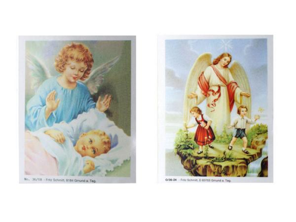 Seidenbild Schutzengel, Seidenbild, Klosterarbeiten Zubehör, Deko, BastelmaterialSeidenbild Schutzengel, Seidenbild lose, Seidenbild gedruckt, Klosterarbeiten Zubehör, Bastelartikel, Deko, Bastelmaterial