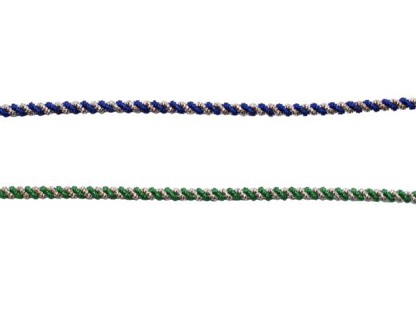 Steifkantille, Kantille gedreht, Basteldraht