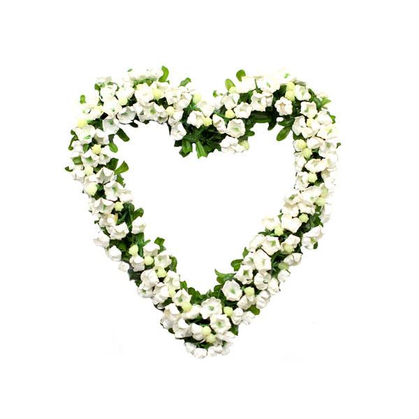 Myrthenherz, Kunstpflanzen, Dekoration, Bastelartikel, Floristikbedarf