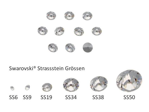 Strasssteine, Swarovski® Kristall, Chaton, Glassteine, Strass-Steine, Schmucksteine, Bastelsteine