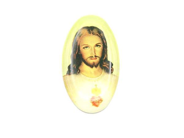 Heiligenbildaufkleber Herzjesus, selbstklebend