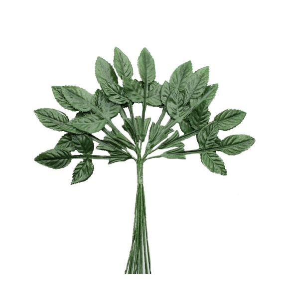 Rosenblätter künstlich, künstliche Blätter, Kunstblumen, Bastelmaterial