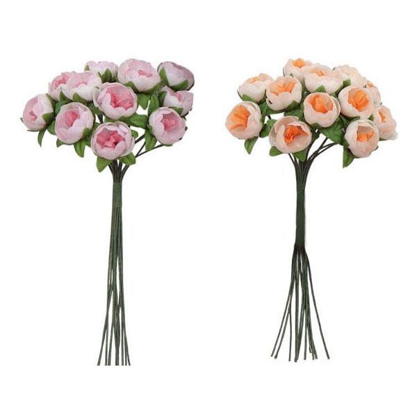 Mandelblüte, Mandelknops, Seidenblumen, Kunstblumen, Floristkbedarf, künstliche Blumen, Bastelartikel, Dekoration Gestecke, Kranz, Bastelmaterial, Floristikdekoration