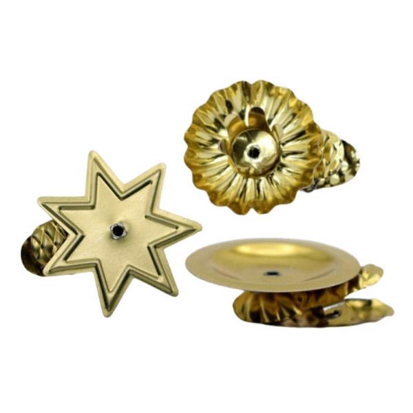 Christbaumkerzenhalter, Weihnachtskerzenhalter, Baumkerzenhalter klassisch, Clip-Kerzenhalter, Hängende Clip-Kerzenhalter, Baumkerzentülle zum Klemmen, Weihnachtsdeko, Baumhalter mit Clip, Baumzwicker, Bastelartikel, Dekorationsartikel