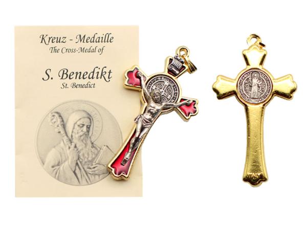 Benediktur Kreuz, christliches Symbol, Devotionalien, Bastelartikel