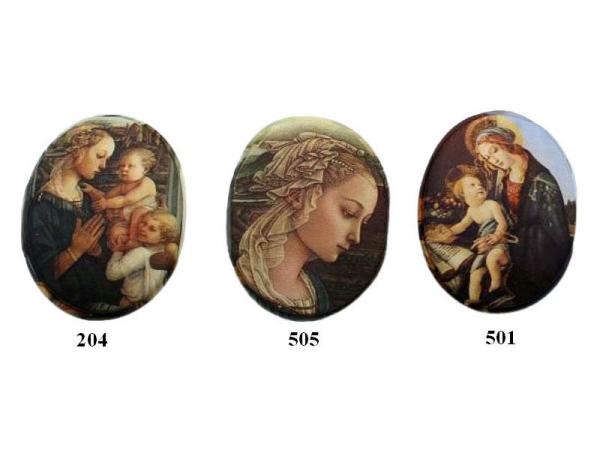 eidenbild Madonna, gedrucktes Seidenbild, Klosterarbeiten, Dekoration, Bastelartikel