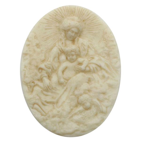Wachsornament, Wachsmedaillon