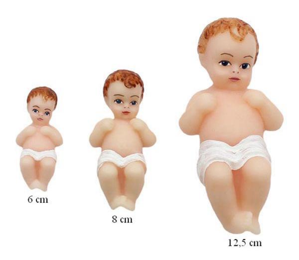 Jesuskind  bemalt, Jesuskind Wachs, Wachsfigur, Klosterarbeiten Zubehör