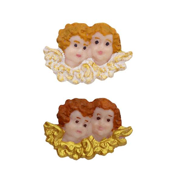 Wachs Putto - Engel, Wachs Engelputten, Putten, Engelkopf, Schutzengel, Engel Heiligenfigur, Wachsfigur, Wachsstatue, doppelte Putten, Wachsartikel, Material & Zubehör Klosterarbeiten, Bastelartikel, Dekoration