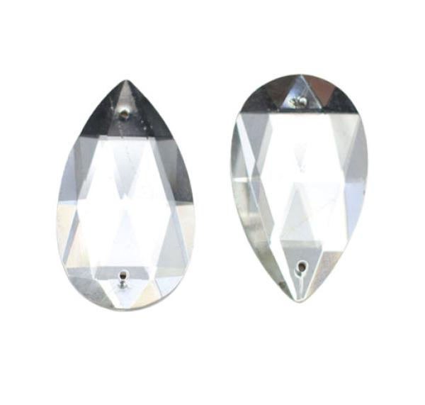Aufnähsteine, Strasssteine Tropfen, Strass-Steine zum Aufnähen, Glitzersteine, Schmucksteine, Glassteine, Bastelsteine, Bastelzubehör