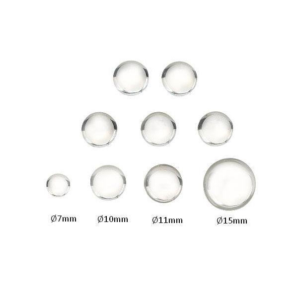Muggelsteine Rund, Cabochon, Glasnuggets, Glassteine, Cabochons, Glas Dekosteine, Bastelsteine, Bastelzubehör