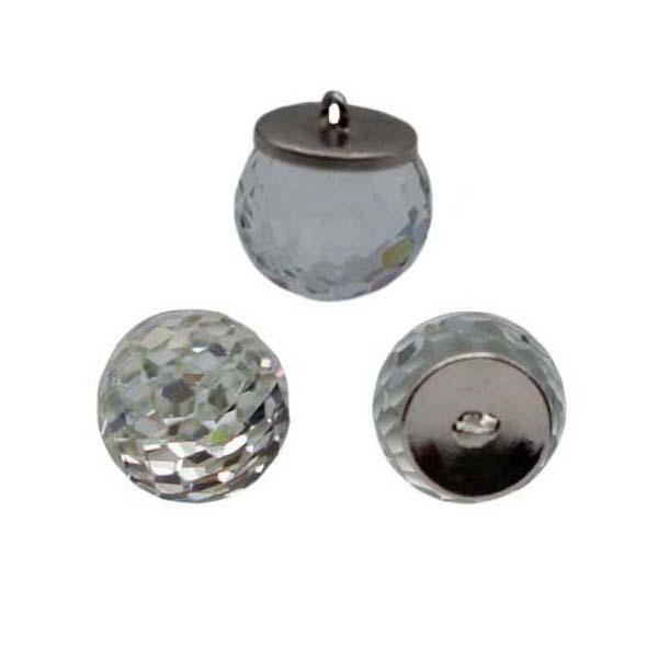 facettierte Glaskugel, Kristall Anhänger, Lüsteranhänger, Prisam kristall,  Rautenkugel kristallklar, Feng Shui Kugel, Dekoration GlasKugel, Glitzersteine, Bastelartikel