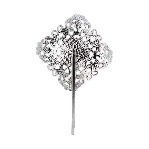 Metall Haarnadel, Haarnadel, Trachten-Blumen Haarnadeln, filigrane Haarnadeln für Dirndl - Tracht - Braut – Hochzeit, Haarspangen für Frauen, Mädchen, Braut Haar Accessoire, Haarspangen