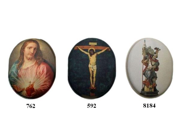 Seidenbild Klosterarbeit