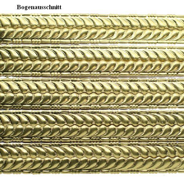 Kordelborte, Papierborte, Bordüre, Dresdner Pappen, Dresdner Pappe, Prägeartikel, Bastelartikel, Bastelmaterial