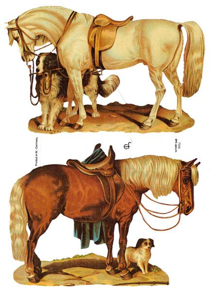 Glanzbilder, Perde, Oblaten, Poesiebilder