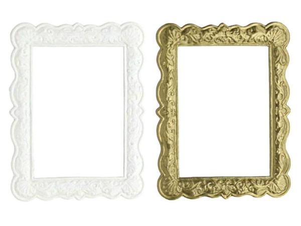 Rahmen, Dresdner Pappe, Prägeartikel