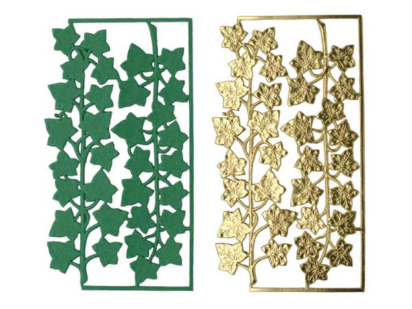 Dresdner Pappe, Prägeartikel, Eifeu-Ranke
