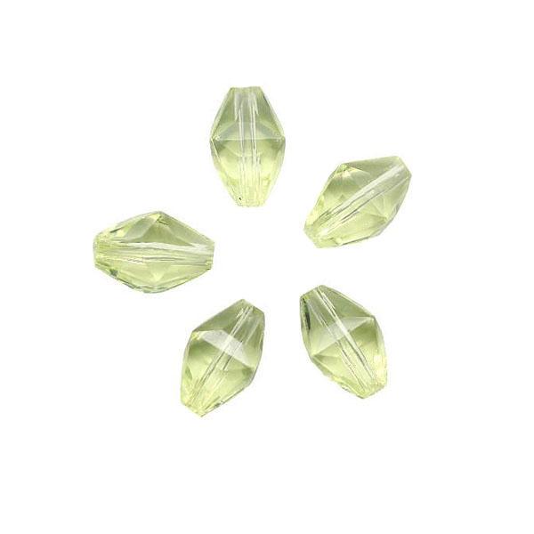 Acrylglasperlen Rauten facettiert