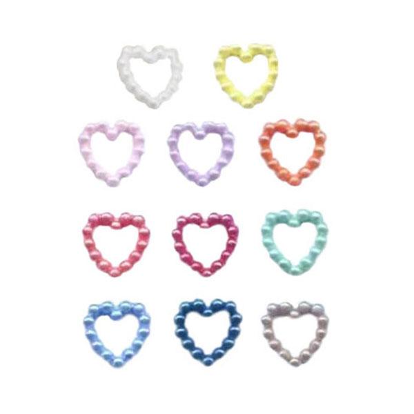 Herzen, Streuteile, Aufnähteile, Deko Hänger, Bastelmaterial