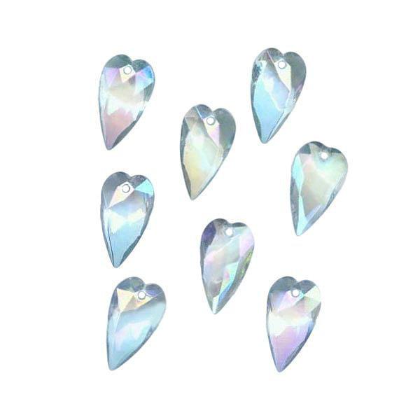 Acrylglas Herz kristall AB