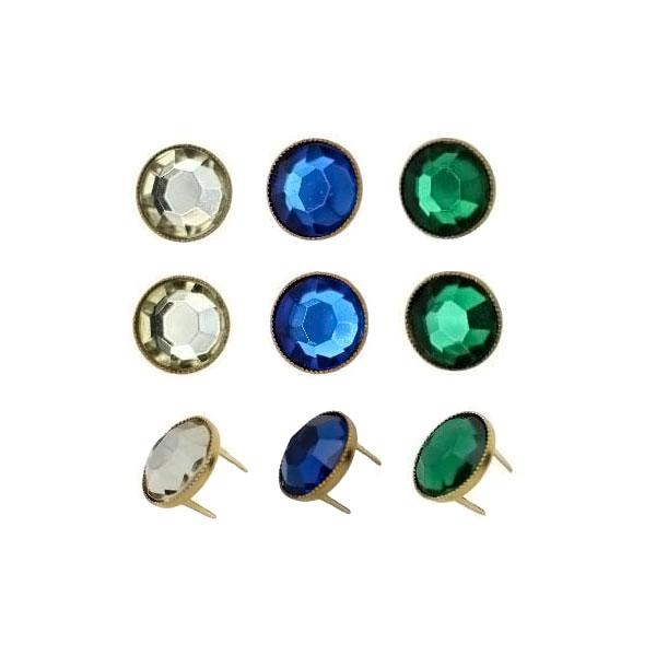 Strass Splintnieten, Strassnieten, Ziernieten