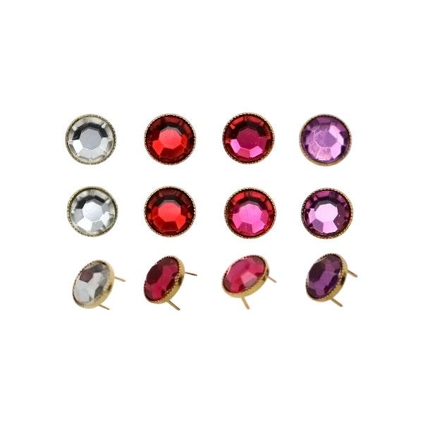 Strass Splintnieten, Strassnieten, Ziernieten