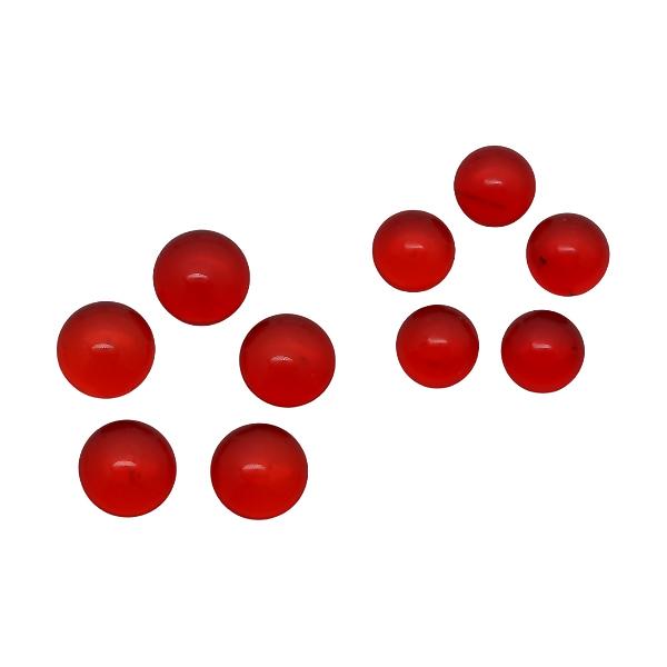 Cabochon Rund, Muggelsteine, Glasnuggets, Halbperlen, Glassteine, Cabuchons, Klebesteine,  Bastelsteine, Bastelzubehör