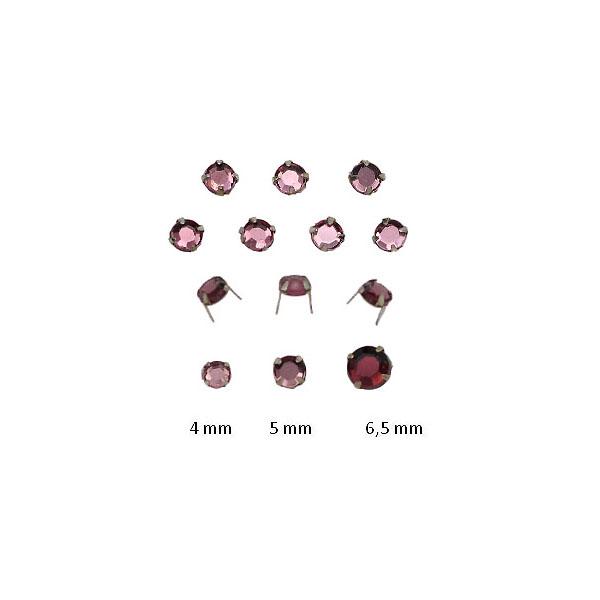 Strass Splintnieten, Strassstein Splintnieten, Strass_Stein, Splintfassung, Ziernieten, Krallennieten, Nieten