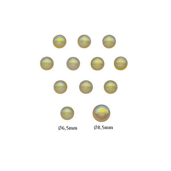 Muggelsteine Rund, Cabochon, Glasnuggets, Glassteine, Cabochons, Glas Dekosteine, Bastelsteine, Bastelzubehör
