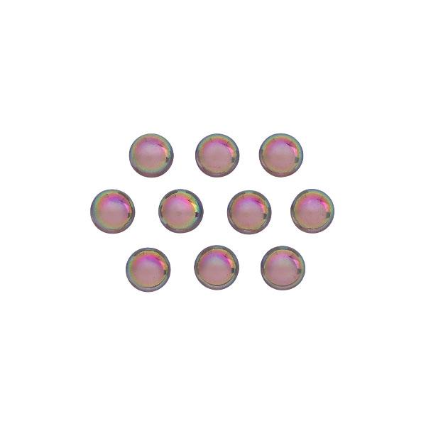 Cabochon Rund, Muggelsteine, Glasnuggets, Halbperlen, Glassteine, Cabuchons, Klebesteine,  Bastelsteine, Bastelzubehör