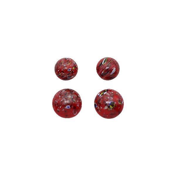 Cabochon Rund, Muggelsteine, Glasnuggets, Halbperlen, Glassteine, Cabuchons, Klebesteine,  Bastelsteine, Bastelzubehör