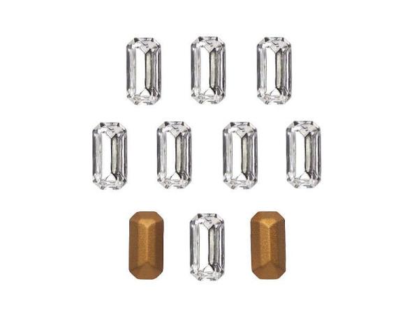 Strasssteine, Swarovski® Kristalle, Strass-Steine zum Einfassen, Strasssteine zum Einkleben, Glitzersteine, Bastelsteine, Schmucksteine, Deko-Strasssteine