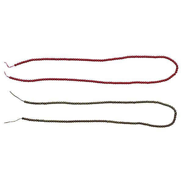 Wachsperlen, Glaswachsperlen, Schmuckperlen, Bastelperlen