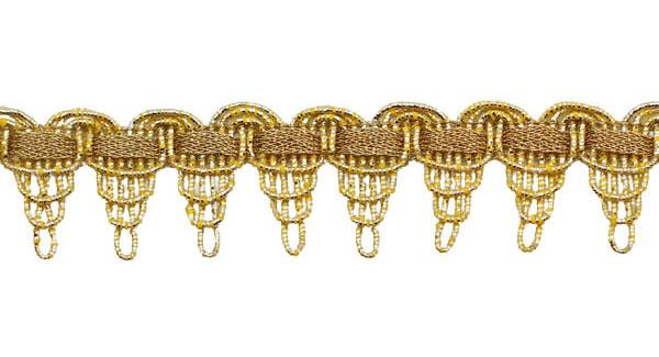 Brokatborten, Brokat Borte, Posamentenborte, Zierborten, Bastelartikel