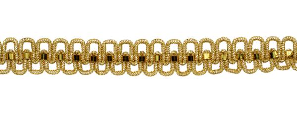 Brokatborten, Brokat Borte, Posamentenborte, Zierborten, Bastelartikel