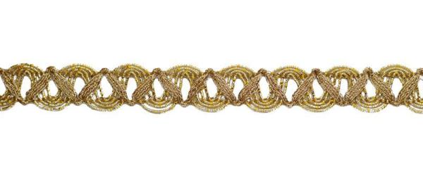 Brokatborten, Brokat Borte, Posamentenborte, Zierborten, Bastelartikel