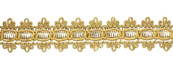 Brokatborten, Brokat Borte, Posamentenborte, Zierborten, Bastelartikel